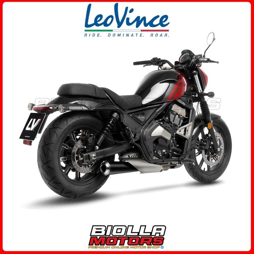 15012bu scarico leovince moto - scarico,